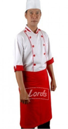 Chef Coat Executive White Double Breasted Cook Coat ECC-66