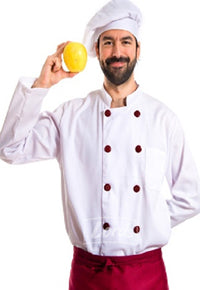 Chef Coat Executive White Double Breasted Cook Coat ECC-71