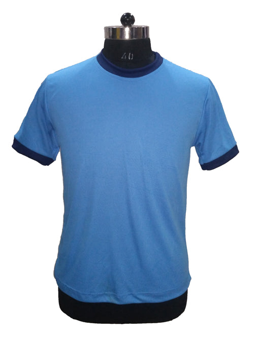 TSHIRT ROUND NECK DRY FIT WITH CONTRAS TRIMMING NIRMAL KNIT ORIGINAL RELIANCE YARN