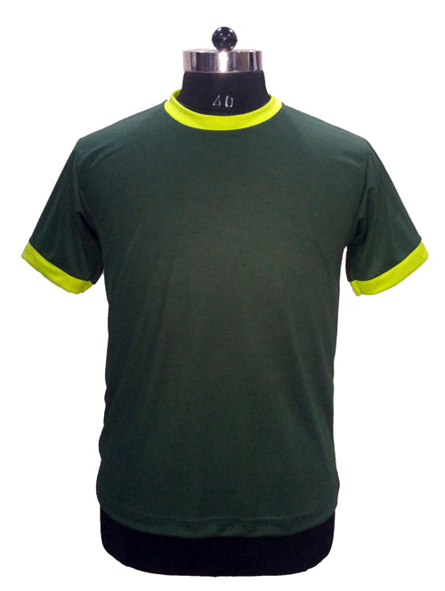 TSHIRT ROUND NECK DRY FIT WITH CONTRAS TRIMMING NIRMAL KNIT ORIGINAL RELIANCE YARN