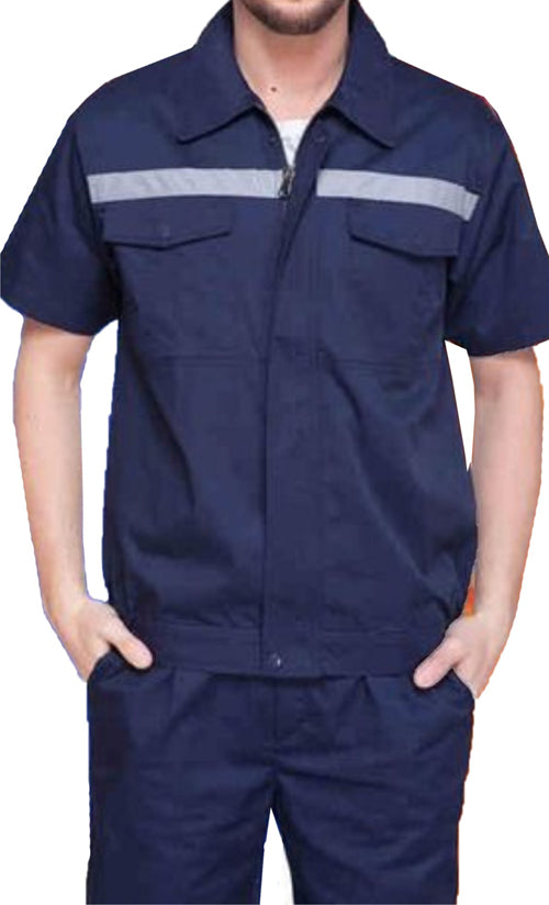 UTILITY UNIFORM WORK WEAR SHIRT & TROUSER MAINTENANCE UNIFORM PLANT SU ...