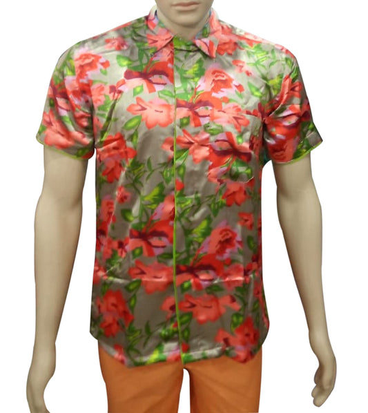 Shirts Caribbean Printed Short Sleeve PTD-15