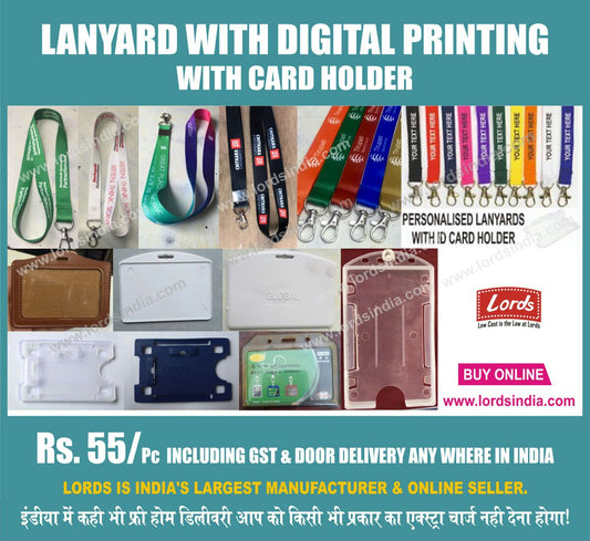 Branded Digital Lanyard with Card Holder to Create Brand Image