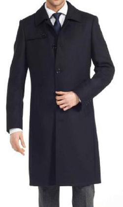 Coat Long Black Long Over Coat. Only Coat MB-56