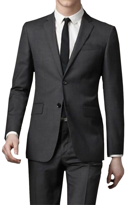 Suit Charcoal Grey Complete Two Button Blazer, Trouser, Shirt & Neck Tie. PRICE RS 1899 PER PIECE. MOQ 1