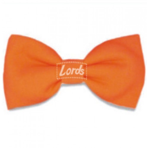 BOW TIE FORMAL ORANGE MICRO TWILL FABRIC