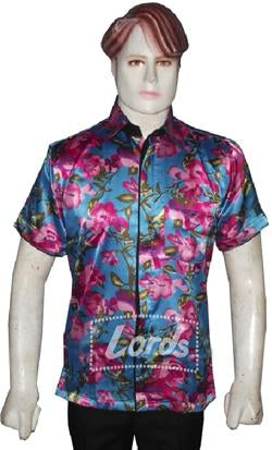 Shirts Caribbean Printed Short Sleeve PTD-14