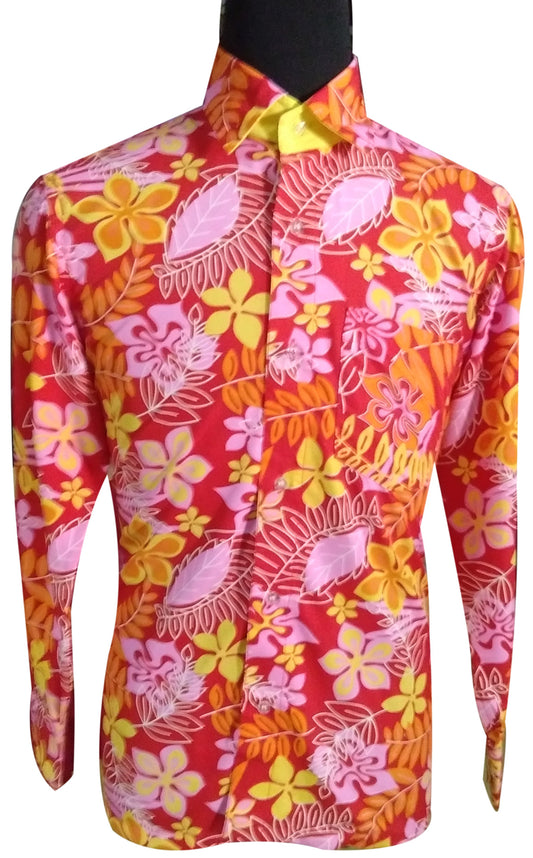 Shirts Caribbean Printed Long Sleeve PTD-28