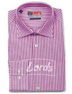 Shirt Magenta Stripe SH-43