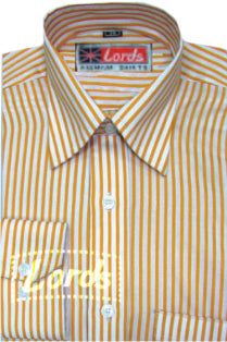 Shirt Brown Stripe SH-04