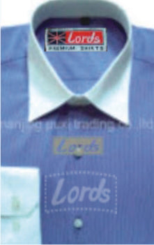Shirt Formal Premium Blue Color with White Trimming SH-23