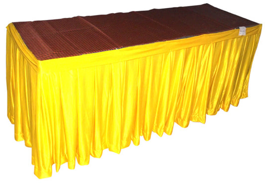 Frill Table Skirting Heavy Lycra - Banquet Table TS-09