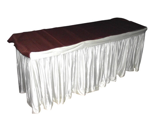 Frill Table Skirting Heavy Lycra - Banquet Table TS-14