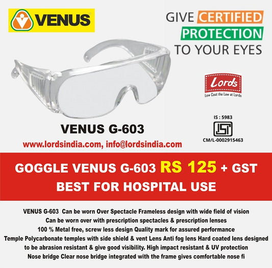 Safety Goggle Venus G-603