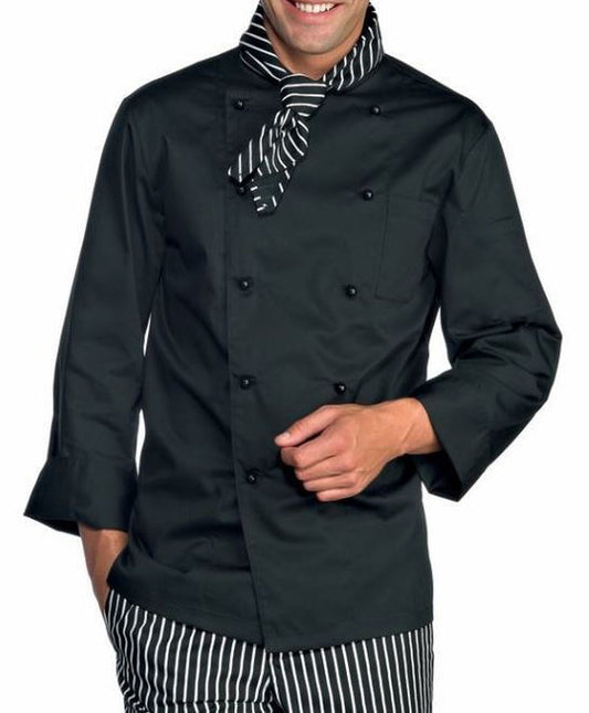 Chef Coat Black Full Sleeve Executive Chef Coat  CCB-01
