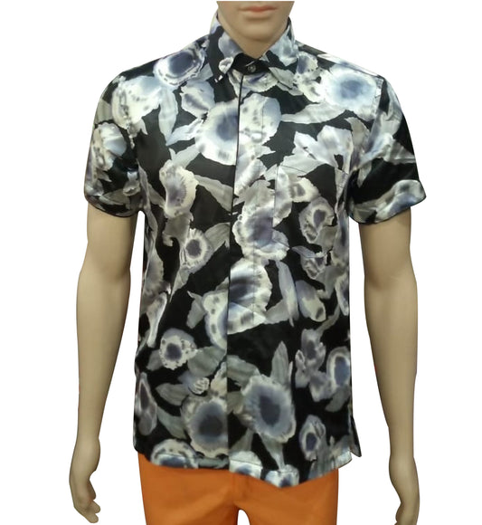 Shirts Caribbean Printed Short Sleeve PTD-13