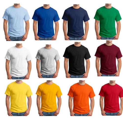 TSHIRT ROUND NECK COTTON BIG MEDIUM SIZE WHICH FITS ALL