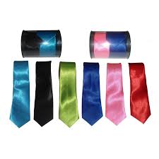 Mens 6pcs Neck Ties Set - Korean Polyester Silk PNTC-9