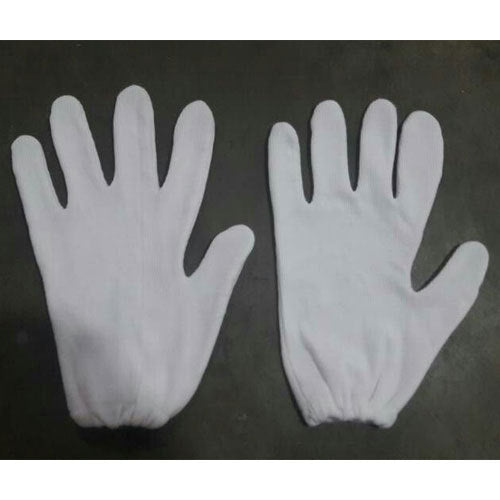 Hand Gloves White Made from Cotton CHG-01