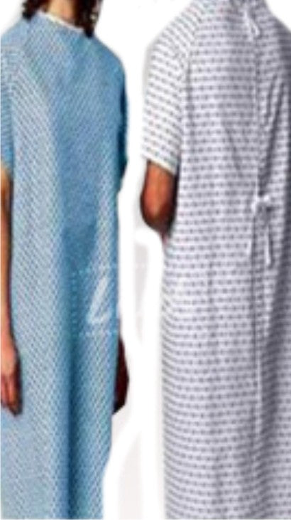 UNISEX PATIENT GOWN - ICU GOWN - O.T. GOWN